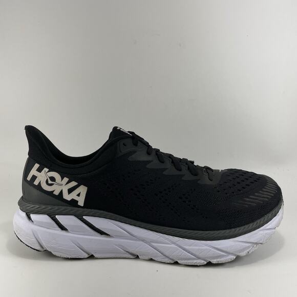 Hoka One One Clifton 7 Running Shoes Mens Size 11.5 Wide EE 2E Athletic Sneakers - Picture 1 of 9